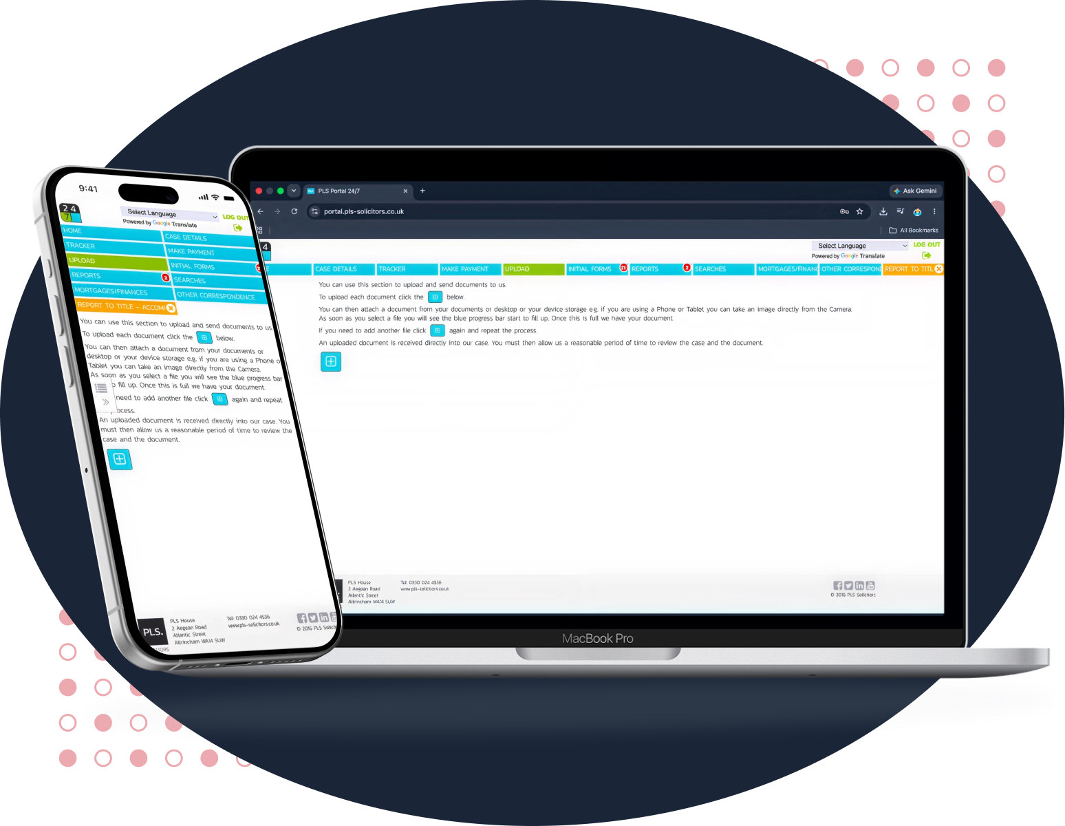 PLS Portal - Exchange Documents